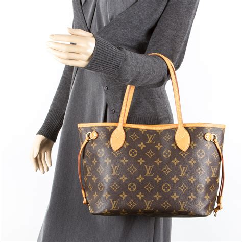 used authentic louis vuitton neverfull.